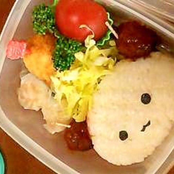 くまさんお弁当：）